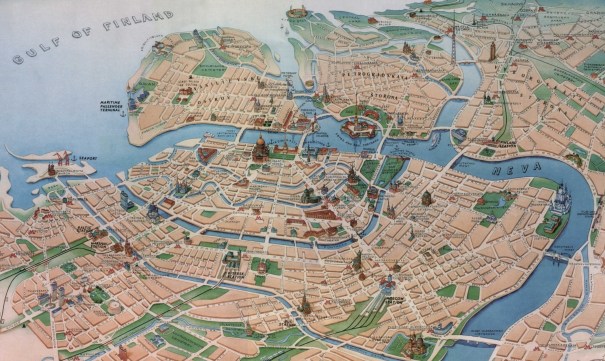 RussiaStPetersburg-Map