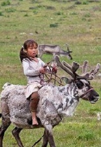 young-girl-reindeer